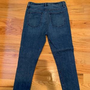 Loft high waisted skinny jeans